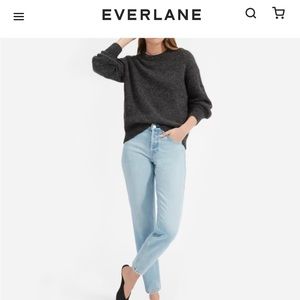 Everlane alpaca crew